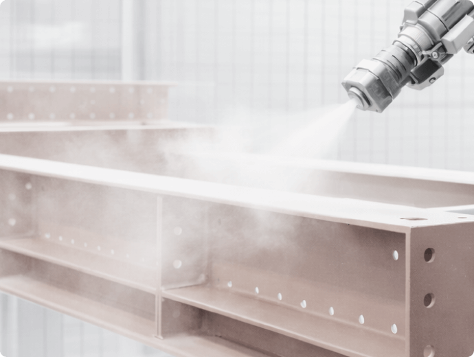 Грунтовка металлоконструкций